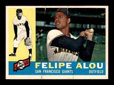 1960 Topps #287 Felipe Alou   POOR X3587831 - Image 1 of 3