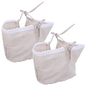  2PCS Copricestino in Tessuto - Inserti in Panno di Ricambio per Rattan Tessuto - Foto 1 di 18