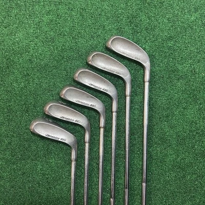 Juego de palos de golf de hierro Browning 440 4-9 varillas de acero rígidas flexibles para diestros Foto 1 de 4
