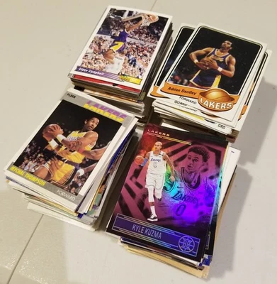ОГРОМНЫЙ 682 NBA карта лот: Лос-Анджелес Лейкерс RC HOF звезды Бесплатная доставка + бонус! - Изображение 1 из 4