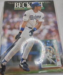 BECKETT BASEBALL CARD MONTHLY MAGAZINE-DECEMBER 1993-MIKE PIAZZA-JACK MCDOWELL - Foto 1 di 4