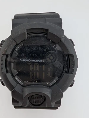 Reloj Pulsera Hombre Impermeable Digital Deportivo Negro Mate Retroiluminación LED Foto 1 de 4