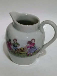 Vintage Hand Painted German Porcelain Creamer - 3x3 - Picture 1 of 6
