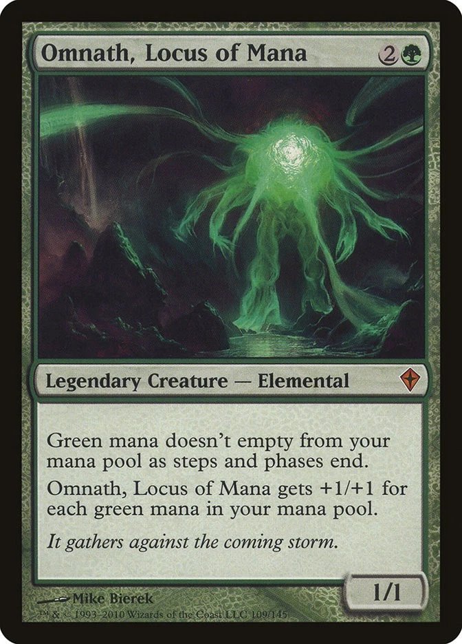 MTG Omnath, Locus of Mana  - Worldwake #109 - Image 1 of 1