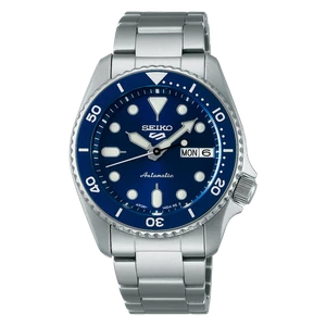 SEIKO 5 Sports SRPL77K1 Automatic Blue Dial Stainless Steel Men's Watch - Picture 1 of 4