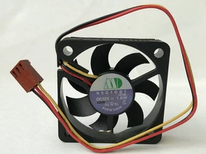 For SUNON N5010B1 DC12V 1.6W 50*50*10mm 5010 5CM 3pin CPU cooling fan - Afbeelding 1 van 2