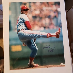WILBUR WOOD Autographed Signed 8 x 10 Baseball Photo Chicago White Sox COA - Picture 1 of 2