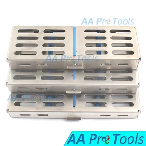 Cassetta Sterilizzazione Autoclave Cassetta Rack Vassoio 5, 7, 10 Slot Istr.-SCEGLI - Foto 1 di 11