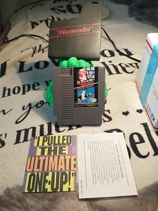 Super Mario Bros Duck Hunt NES Game with Dust Sleeve Plus Nintendo Papers - Picture 1 of 15