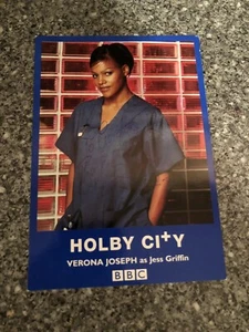 VERONA JOSEPH (HOLBY CITY) SIGNED CAST CARD - Picture 1 of 1