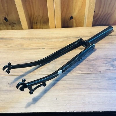 Road Disc Fork Wide Lugged Crown 1 1/8 206 Steerer - Image 1 of 4