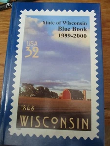 State of Wisconsin Blue Book 1999-2000 HC / Like New B25 - Picture 1 of 1