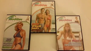 3 Malibu Pilates DVDs Makeover Sequencing Total Dream Body Sculpting Workout fit - Picture 1 of 2