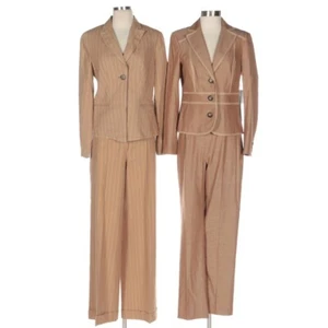 Lot Of 2 Worth Collection Two-Piece Ladies Pant Suits Size 6 (one NWT & one EUC) - Picture 1 of 11