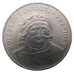POLAND 50 ZLOTYCH 1980 Y 114 KING BOLESLAW I CHROBRY COMMEMORATIVE COIN - Picture 1 of 4