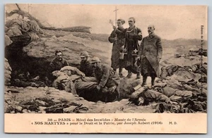 Postcard - France Paris The Martyrs 1916 1R - Bild 1 von 2