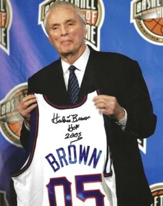 Signed 8x10 HUBIE BROWN HOF 2005 Autographed Photo w/COA - Picture 1 of 1