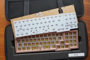 Elongate Custom Mechanical Keyboard Kit, Rose Gold - Mini 1800, VIA/QMK (E1782) - Picture 1 of 13