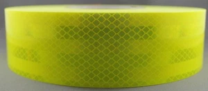 3M Fluro Yellow Green (983-23) DiamondGrade Class 1 Reflective Tape 50mmx10m - Picture 1 of 6