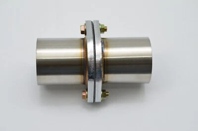 All Out Fab 3 inch Exhaust Flange Repair Pipe Kit 2 Bolts & Gasket hardware - Image 1 of 4