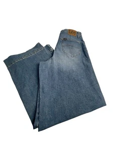 Vintage Lee Womens Legendary High Rise Trouser Jean Denim Size 14 Medium - Picture 1 of 11