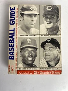 1971 Official Baseball Guide The Sporting News, Bench! - Picture 1 of 7