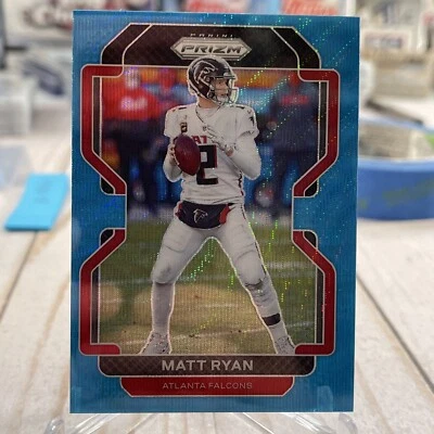 Matt Ryan 2021 Panini Prizm 324 Blue Wave Refractor SP /199 Falcons / Colts - Image 1 of 3