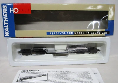 Walthers HO GEX General Electric 81' Heavy Duty 4 Truck Depressed Flat Car NOS - Image 1 of 4