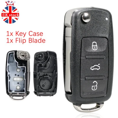 3 Button Remote Car Key Fob Case Shell Replacement for Seat Altea Ibiza Leon Mii