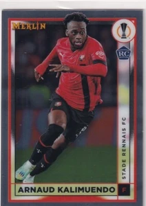 2022-23 TOPPS MERLIN RC ARNAUD KALIMUENDO STADE RENNAIS FC ROOKIE GE-3929 - Picture 1 of 1