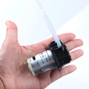 DC12V Lab Dosing Analytical Self priming Mute Peristaltic Liquid Pump Silicone - Picture 1 of 12