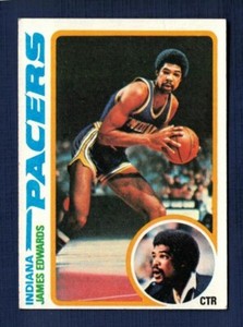 1978-79 Topps James Edwards (RC) #27 Indiana Pacers EX