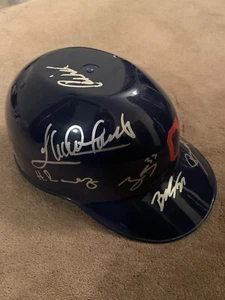 Cleveland Indians Guardians Autographed 2021 Team Helmet Full Size - Picture 1 of 7