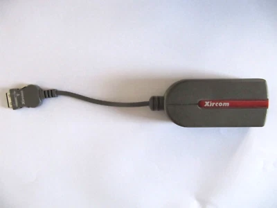 Xircom PCMCIA 10/100 Ethernet Adaptor LAN Dongle Adapter 170-0380-003D - Image 1 of 4