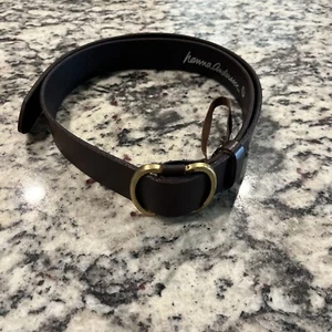 Hanna Andersson Brown Leather Belt Women’s Small - Picture 1 of 4
