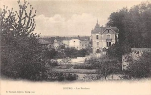 CPA 01 BOURG LES BASTIONS (dos non divisé) - Picture 1 of 1