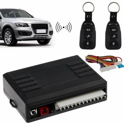 MARKENLOS Universal Auto Funkfernbedienung Für Zentralverriegelung 12V Nachrüsten KFZ PKW