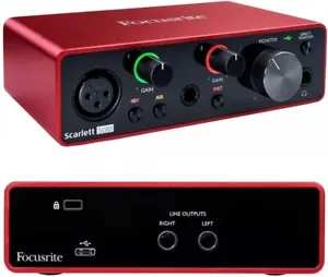 Interfaccia audio USB per chitarristi cantanti e produttori Scarlett Solo - Foto 1 di 6