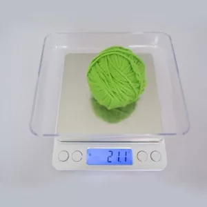 Digital Gram Jewelry Scale for Jewelry Gold Coins Kitchen 2000g x 0.1g - Picture 1 of 7