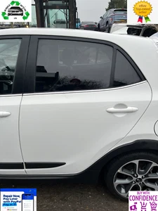 2021 PICANTO X-LINE PASSENGER SIDE REAR DOOR IN WHITE SEE PICTURE N/S/R - Picture 1 of 12