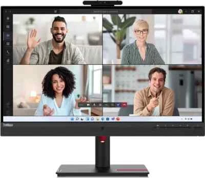 Lenovo ThinkVision T27hv-30 - (27") QHD IPS Monitor - Cam, Lautspr., USB-C - NEU - Bild 1 von 4