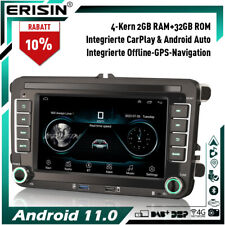 32GB Android 11 GPS Radio samochodowe Nawigacja do VW PASSAT GOLF 5/6 Polo Sharan T5 Tiguan