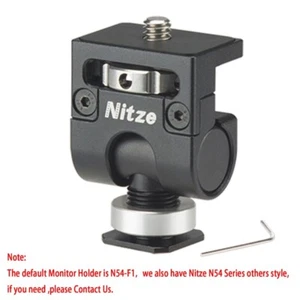 Soporte para monitor serie Nitze N54 montaje zapato frío a 1/4"-20 tornillo - Imagen 1 de 5