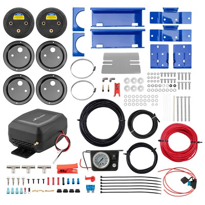 Bolsa de resorte de aire con kit de controlador de aire para camioneta Chevrolet K1500 C1500 1988-1998 Foto 1 de 4