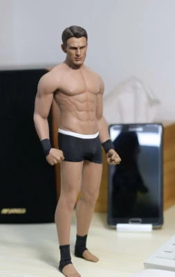 DIY TBLeague 1/6 比例男性可动人偶身体模型带头部雕塑收藏品 — 第 1/4 张图片