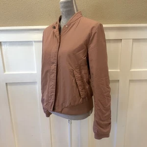 Lululemon Warm Two Ways Bomber Reversible Jacket Size:10 Copper Coil Light - Picture 1 of 20