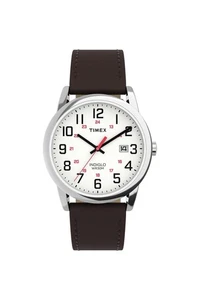 Timex Herren Easy Reader® Classic 38 mm braunes Lederarmband Uhr TW2Y12600 - Bild 1 von 7