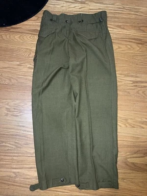 1952  EagleHawk Clothing Military Wool Trousers, Very Warm - Image 1 of 3