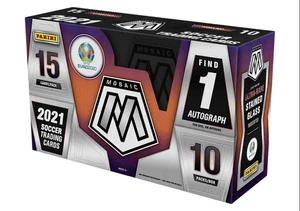 2020/21 Panini Mosaic UEFA EURO Soccer Hobby Box - Picture 1 of 1