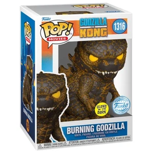 Godzilla vs. Kong - Burning Godzilla (Glow Special Edition) #1316 - Funko Pop! - Picture 1 of 1